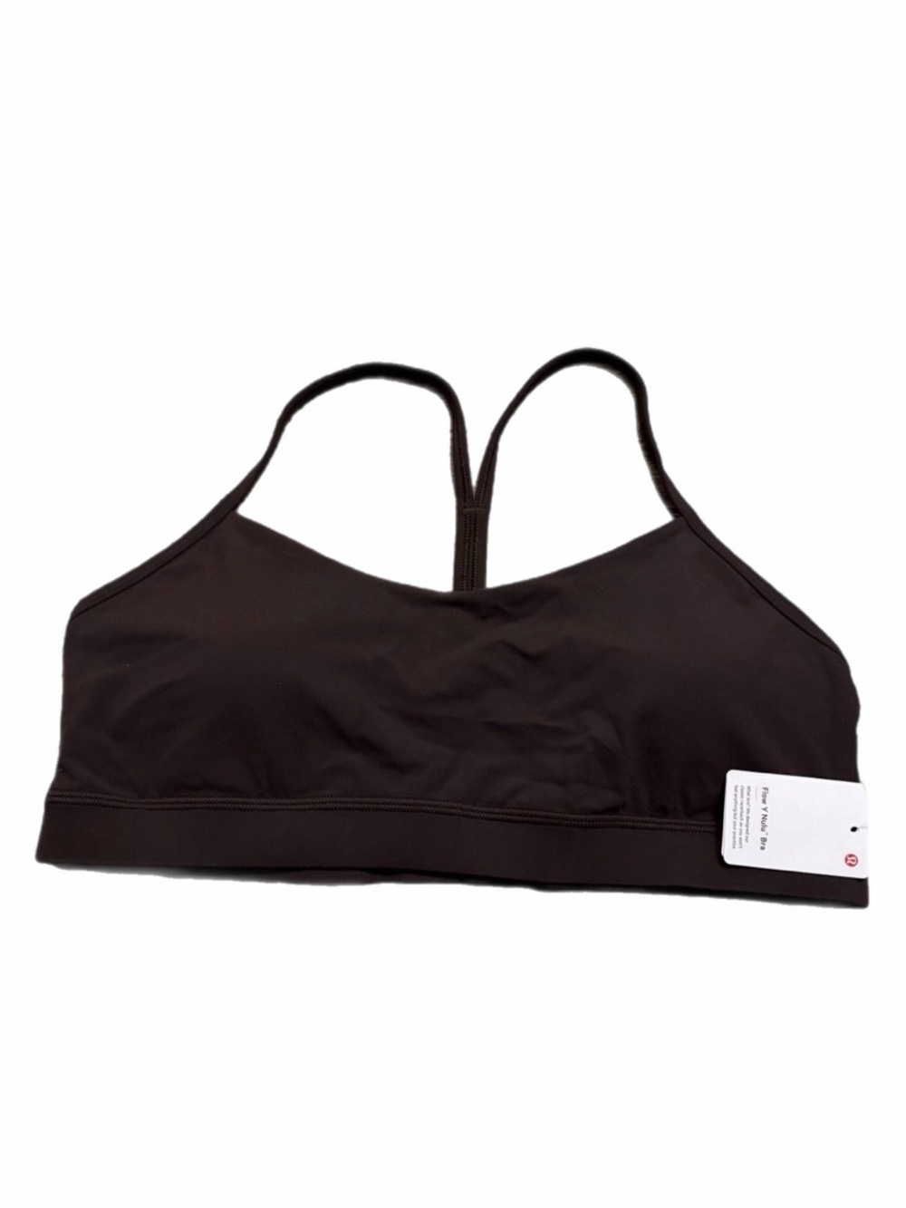 NWT Lululemon Flow Y Bra *Nulu A-C Cup (Sequoia) Size 14